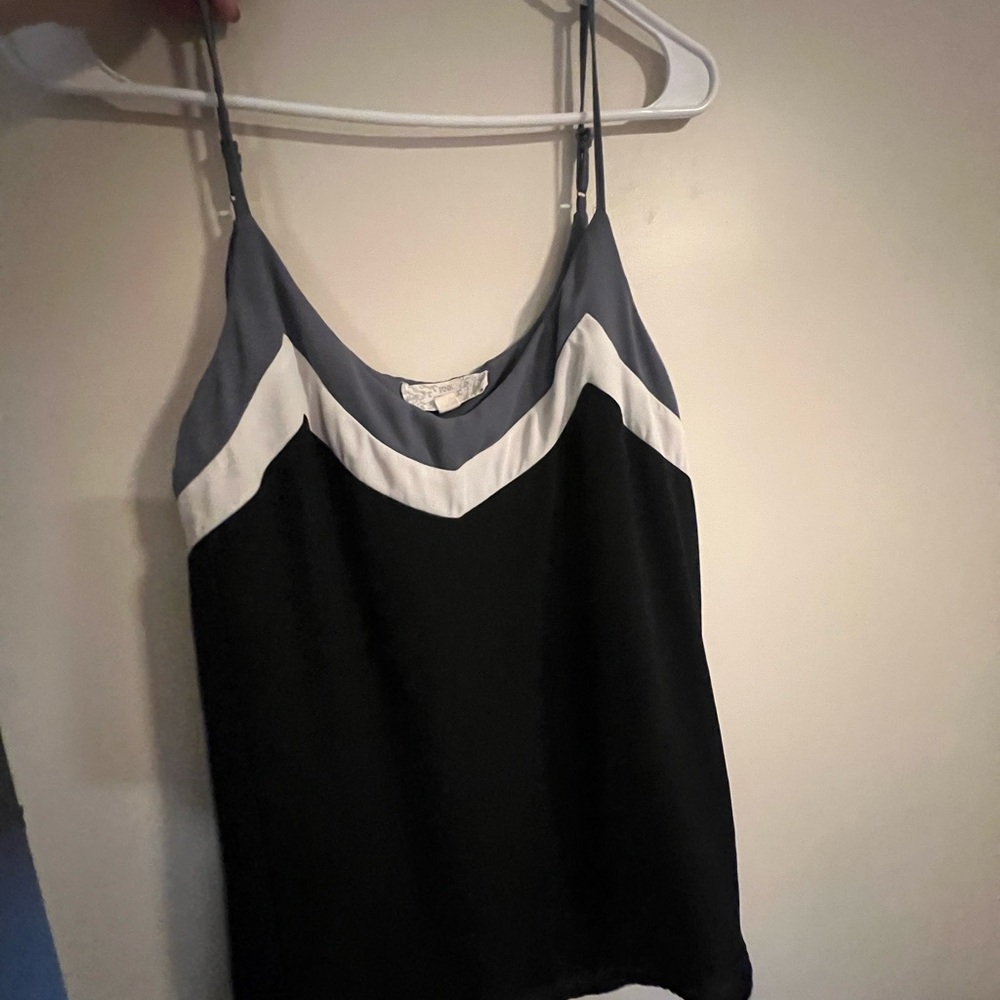 Stylish Black and Gray Women's Top